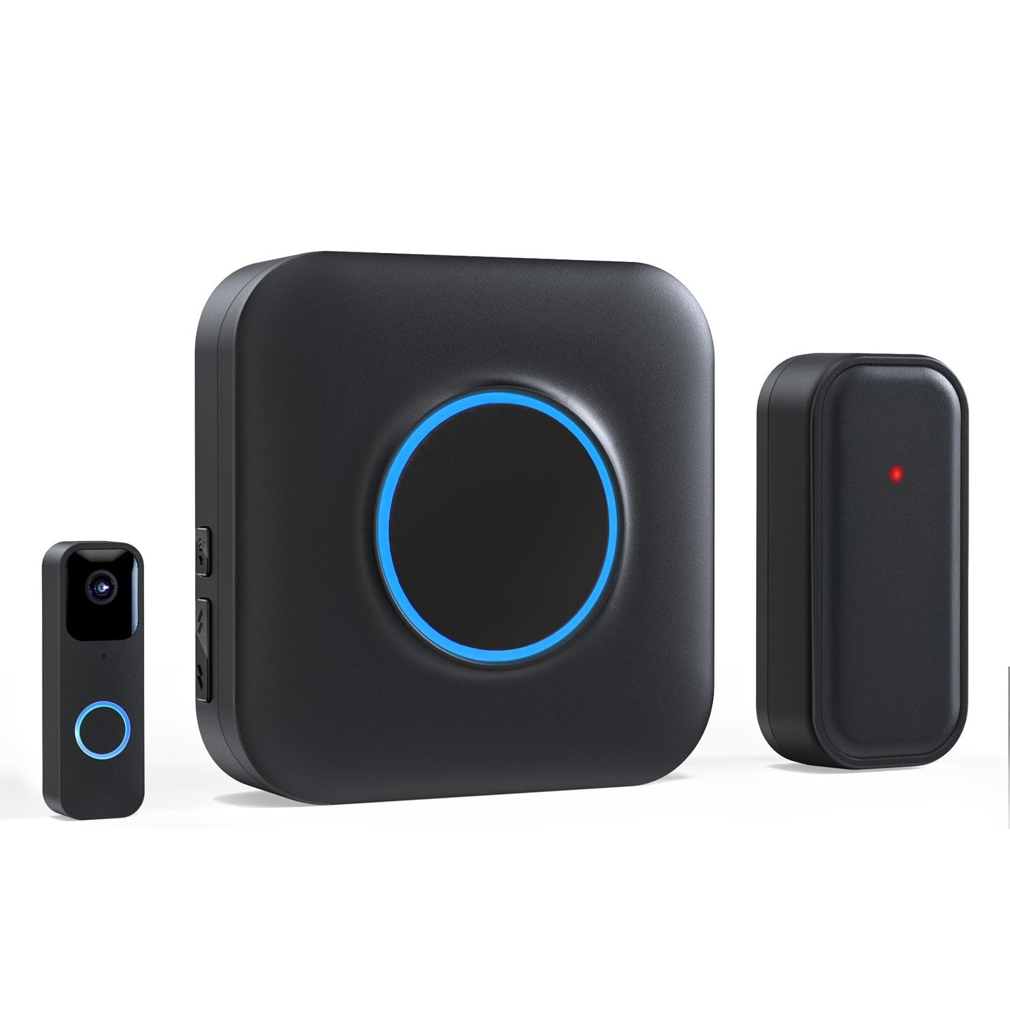 Satisure Wireless Doorbell Chime Video Doorbell Extender - Compatible with Blink Video Doorbell and Blink Video Doorbell (2nd Gen) (1 Video Doorbell Extender 2 Receiver）