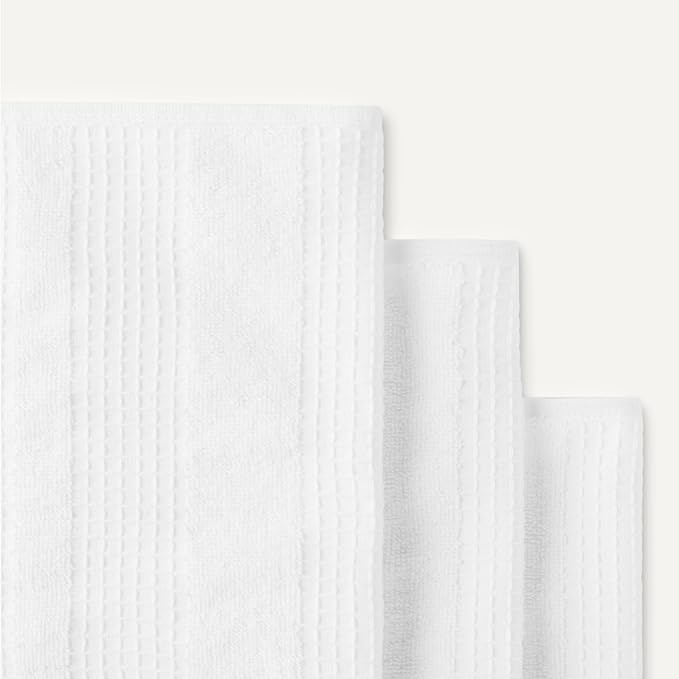 Amazon Basics Organic Cotton Waffle Kitchen Dish Cloths