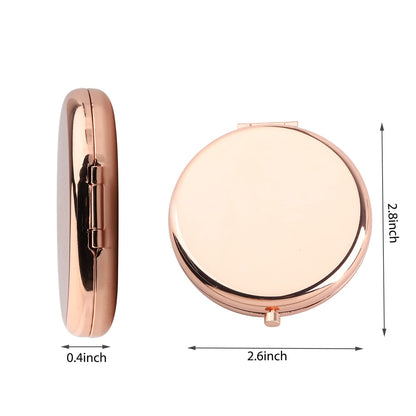 WUSUANED Movie Quote Makeup Mirror Practically Perfect in Every Way Mirror Fantasy Inspired Gifts for Movie Fans
