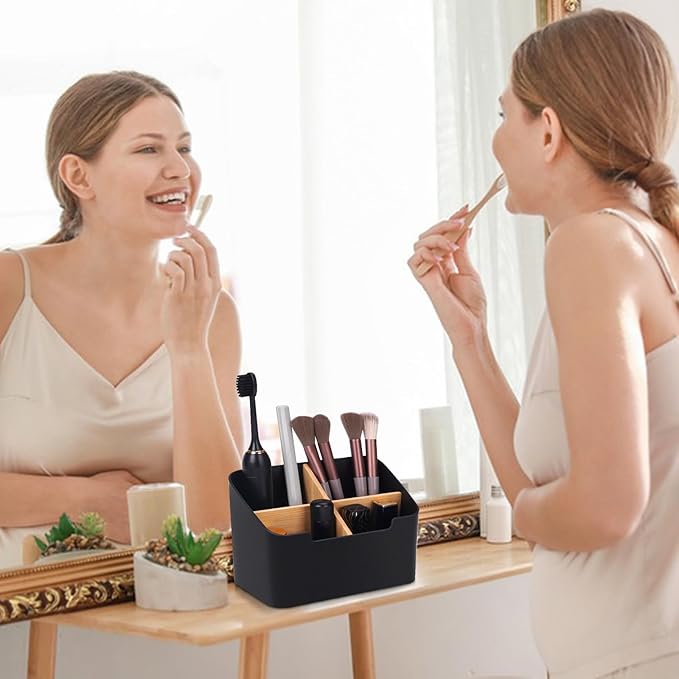 Toothbrush Holders for Bathrooms, Electric Toothbrush and Toothpaste Holder
