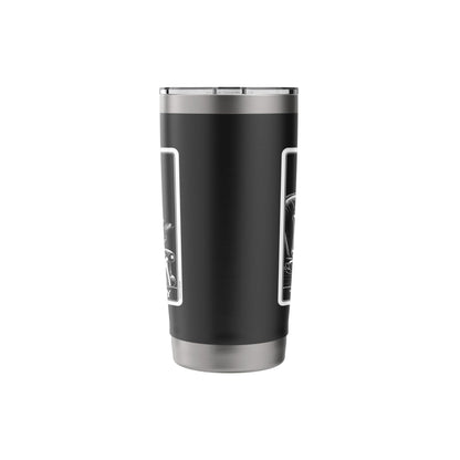 The Homebody Tarot Card Indoorsy Men Introvert Stainless Steel Insulated Tumbler