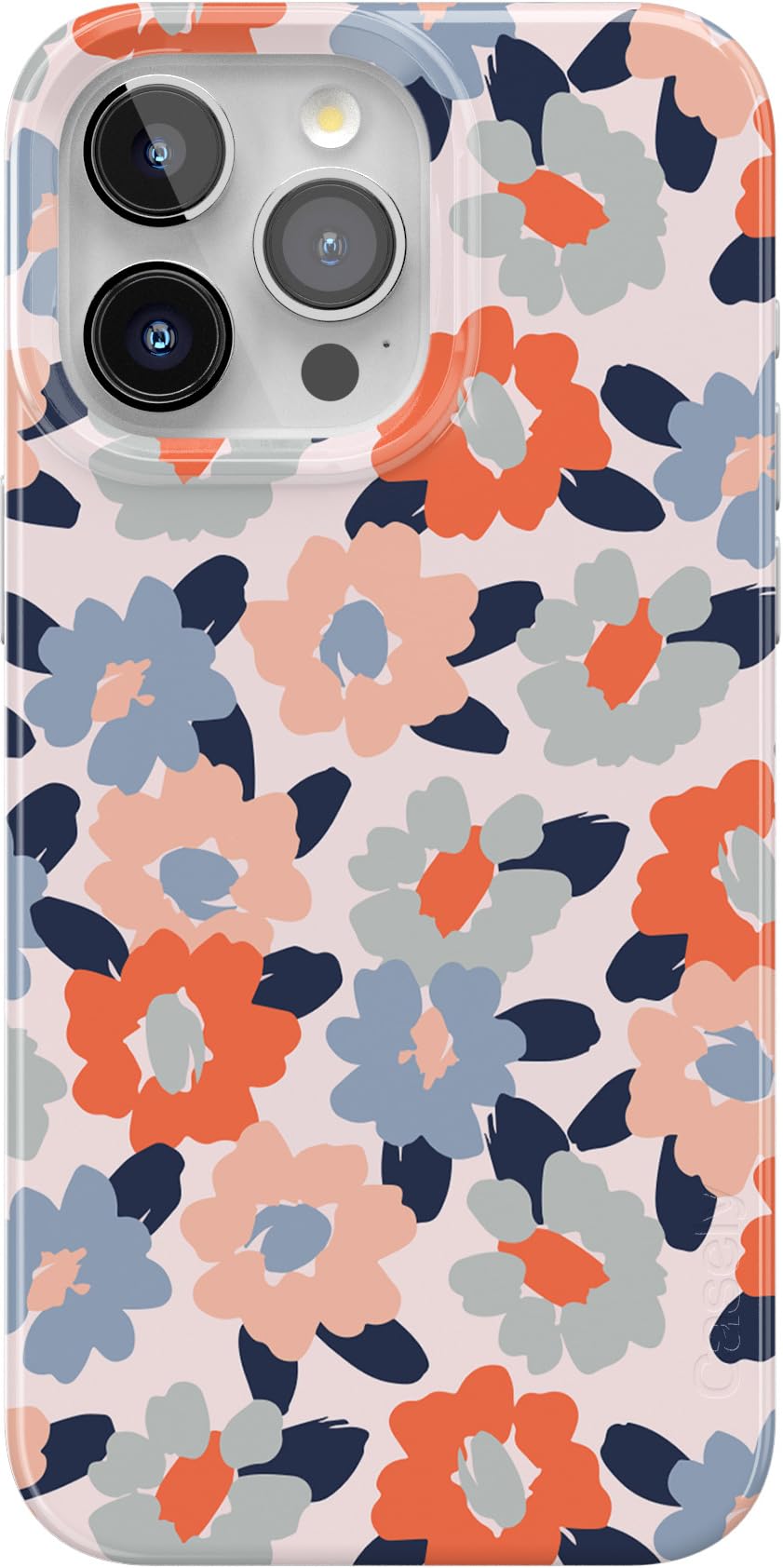 Casely iPhone 15 Pro Max Case | Nantucket Cottage | Blue Hydrangea | Compatible with MagSafe | Classic Ultra Slim Design