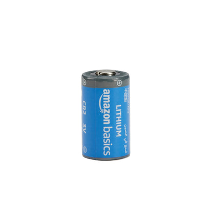 Amazon Basics Non-Rechargeable CR2 Lithium Batteries, 3 Volt, Long Lasting Power, Low Self-Discharge Rate, 12 Count