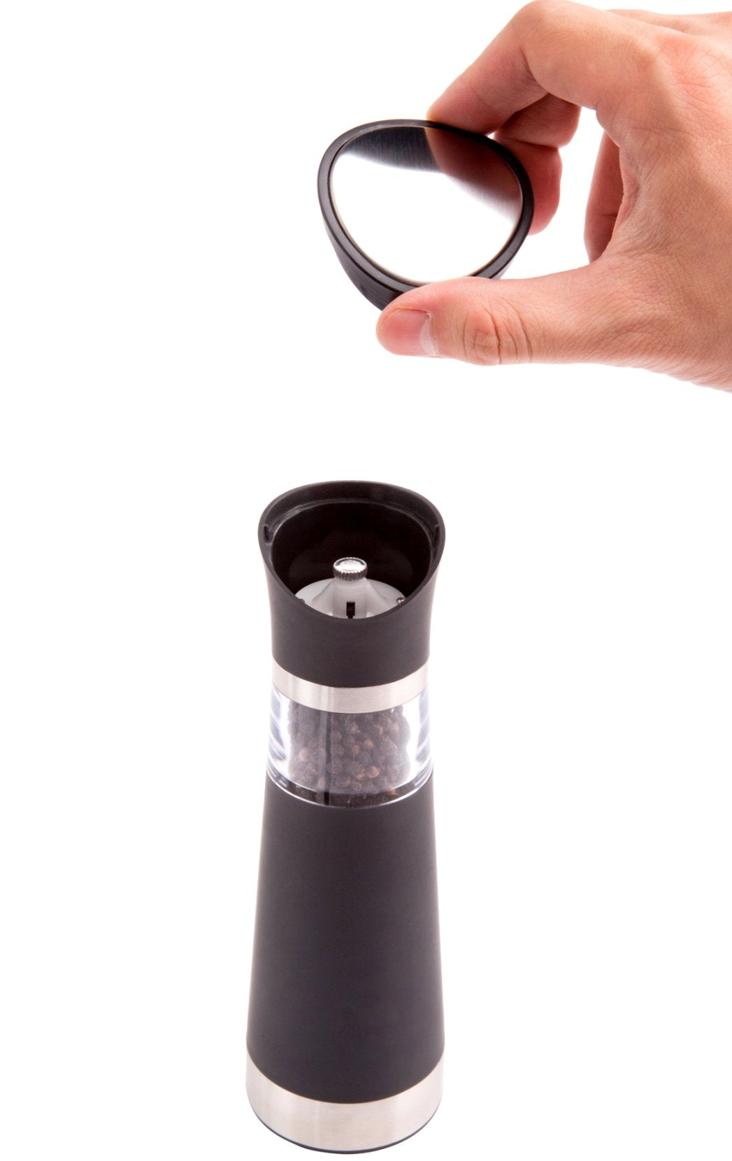 Ozeri Graviti Pro Electric Salt and Pepper Grinder Set, BPA-Free