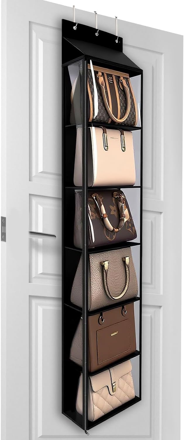 Lirex Over The Door Purse Organizer & Purse Shelf
