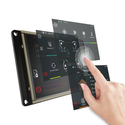 BIGTREETECH TFT35 SPI V2.1 Graphic Smart Display Compatible with BTT Manta M8P/M4P/M5P, Manta E3EZ Control Board + CB1 Support with Klipper Firmware DIY Upgrade 3D Printer