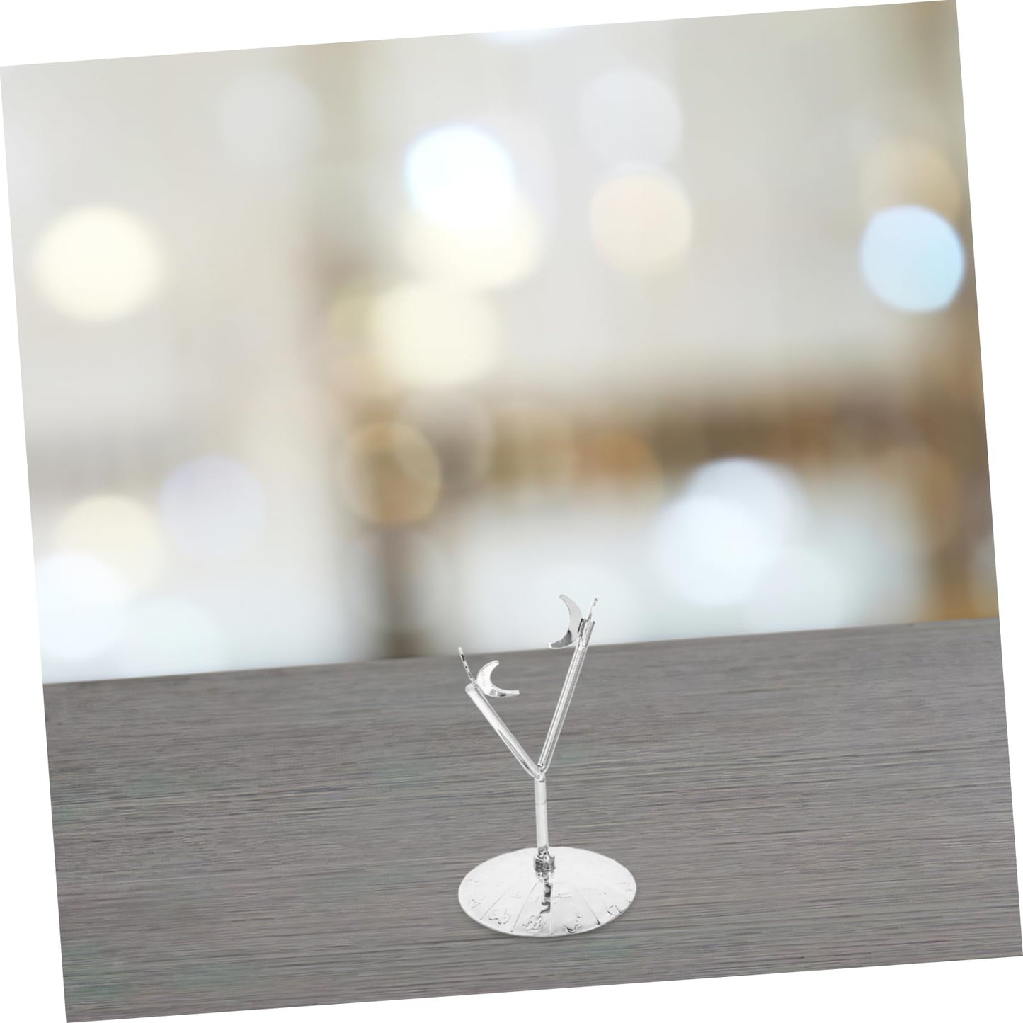 ABOOFAN Display Pedestal for Rocks Rhombus Ore Bracket Adjustable Metal Crystal Holder Stone Display Stand Diamond Shape Base Holder for Raw Gems Home Decor Stand