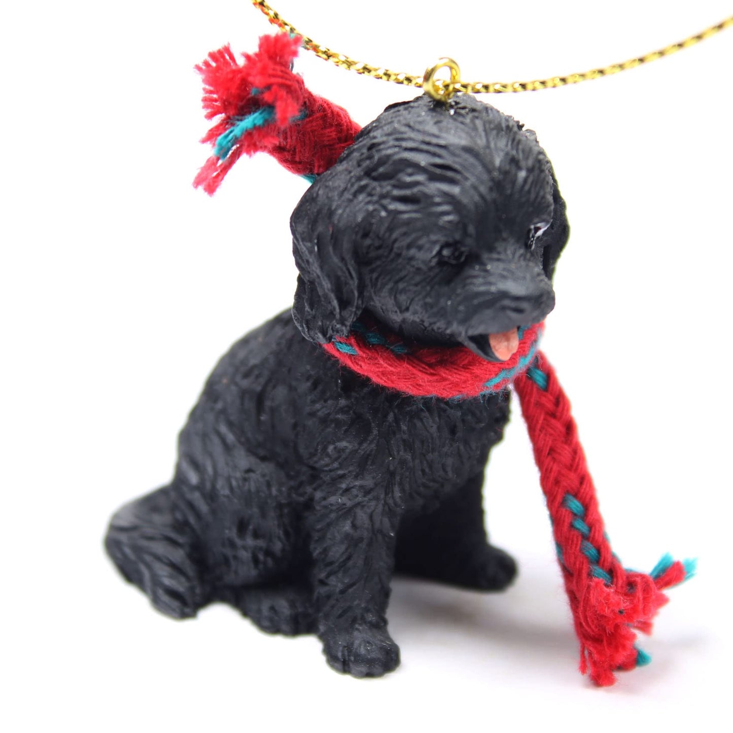 Conversation Concepts Cockapoo Tiny Miniature One Christmas Ornament - Delightful! (Black)