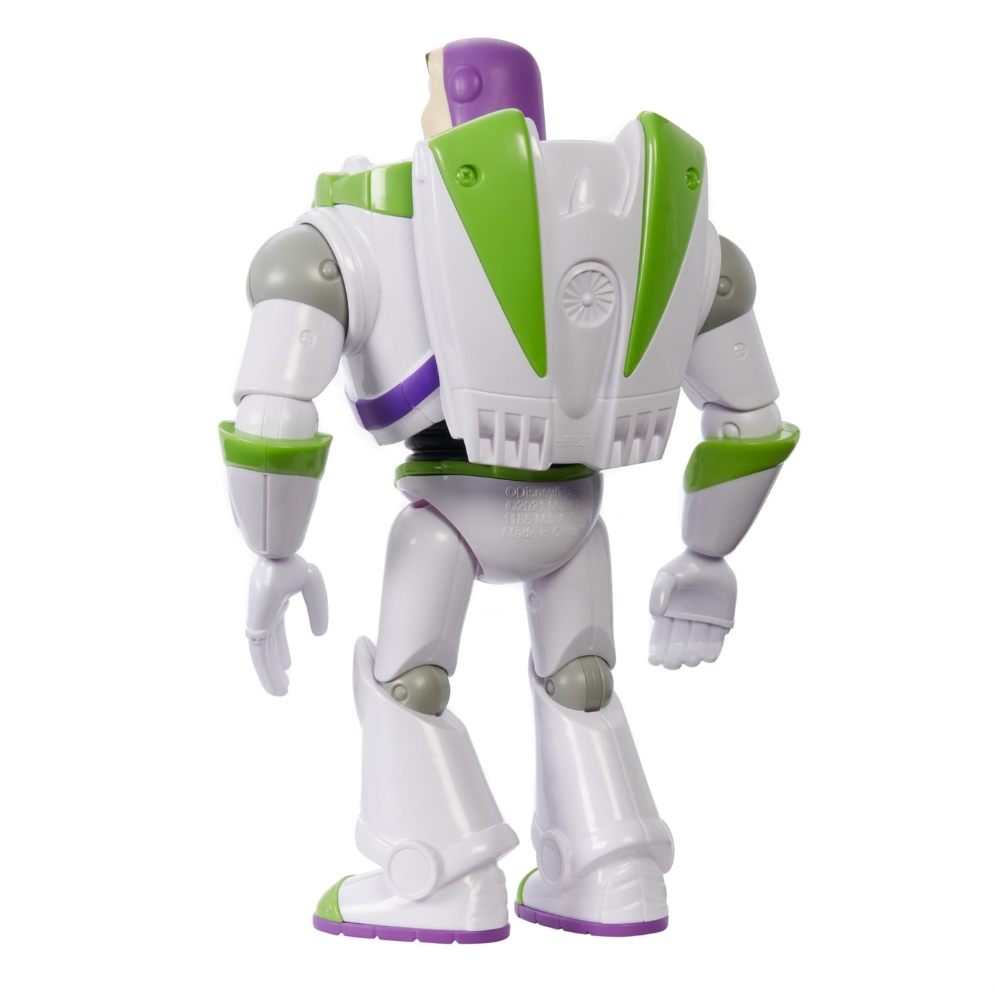 Mattel Disney Pixar Buzz Lightyear Large Action Figure 12 in Scale Highly Posable Authentic Detail, Toy Story Space Movie Collectable, Ages 3 Years & Up, HFY27