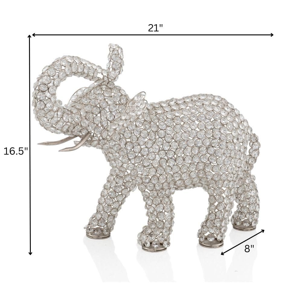 Modern Day Accents Elefante Large Cristal Elephant
