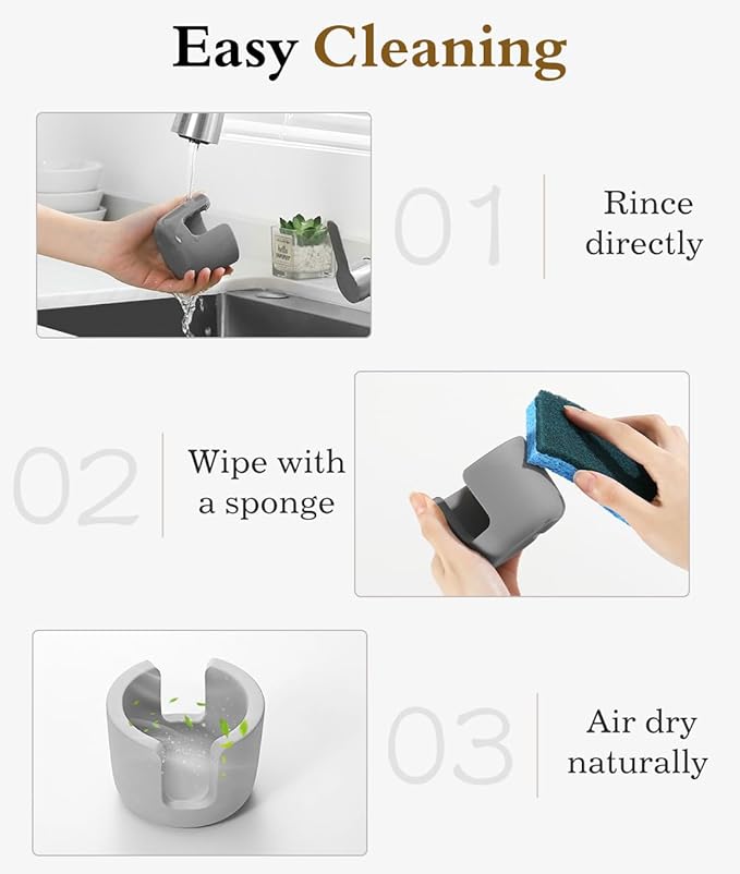 Luxspire Diatomite Sponge Holder
