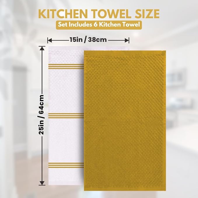 Infinitee Xclusives 100% Cotton Kitchen Towels