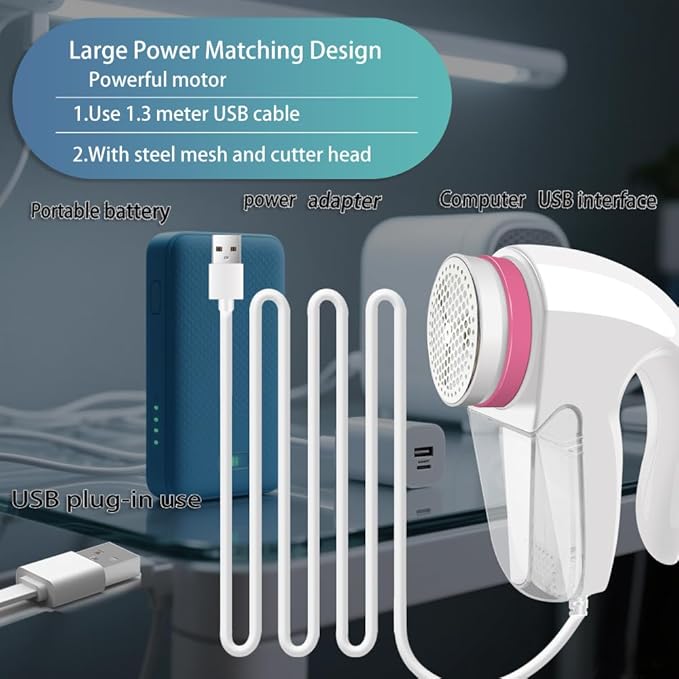 Fabric Shaver for Furniture, Sweater Shaver, Electric Lint Remover for Clothes