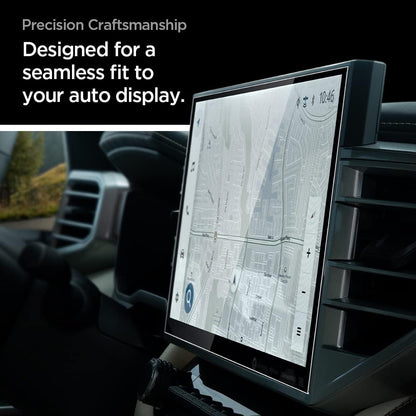 Spigen Tempered Glass Screen Protector [GlasTR Slim] designed for Toyota Tundra(2025-2022), Sequoia(2025-2023), Tacoma(2024/2025), 4Runner(2025) 14 inch Dashboard Touchscreen - Matte/Anti Finger Print