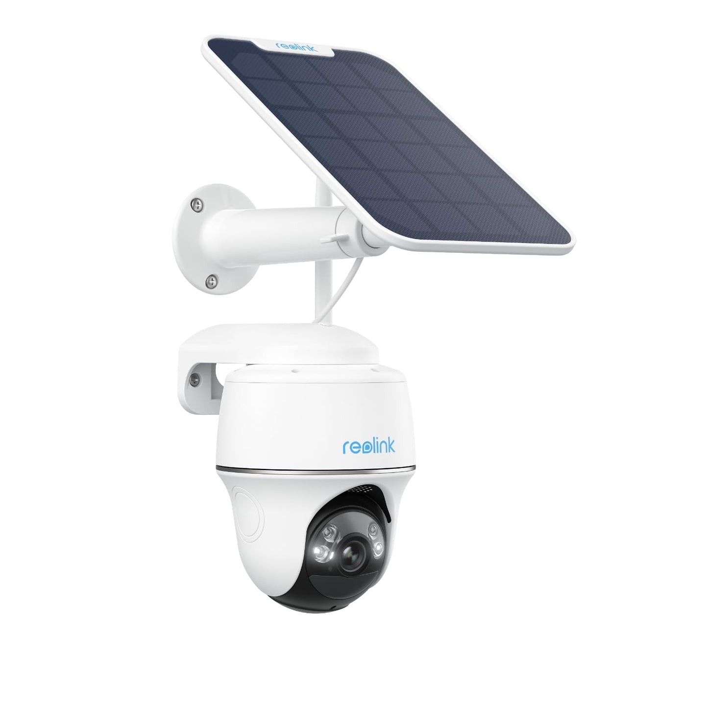 REOLINK First 4K Solar Security Cameras Wireless Outdoor, Argus PT Ultra+ 3W Solar Panel, 360° Pan Tilt Auto-Tracking, 8MP Color Night Vision, 2.4/5 GHz Wi-Fi 6, No Monthly Fee, Home Hub Compatible