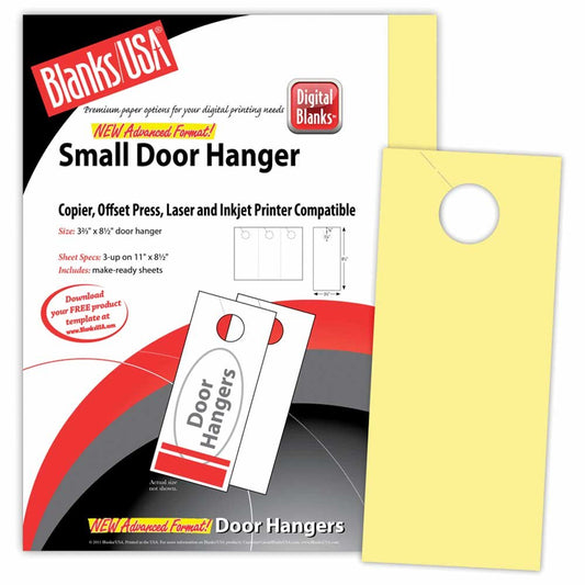 Digital Door Hanger - 3.67" x 8.5", 150 Door Hangers