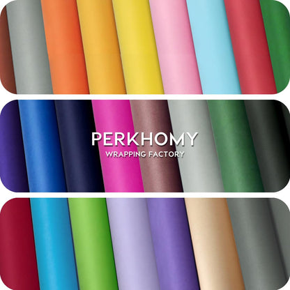 PerkHomy 24" x 2,400" (200') Black Kraft Paper Roll for Craft Bulletin Board Paper Art Table Covering Crafting Gift Wrapping Bouquet Packing Parcel 80GSM 55LB (Black, 24" x 200')