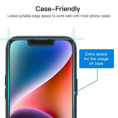JETech Privacy Screen Protector for iPhone 11 and iPhone XR 6.1-Inch, Anti Spy Tempered Glass Film, 2-Pack