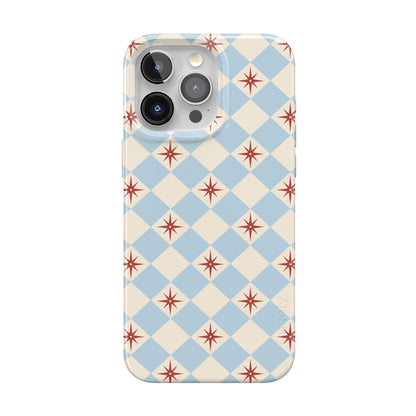 Casely iPhone 15 Pro Max Case | Nantucket Cottage | Blue Hydrangea | Compatible with MagSafe | Classic Ultra Slim Design