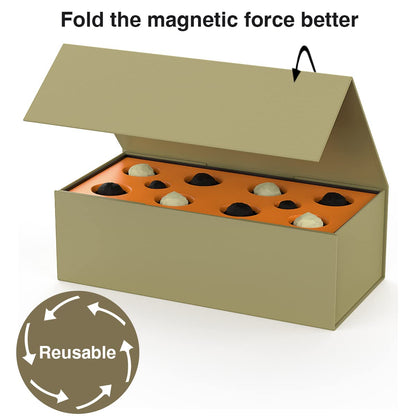 6 Pack Gift Boxes with Magnetic Lid 12" X 6" X 4" for Presents,Luxury for Gift Packaging, Bridesmaid Gifts Boxes, Magnetic Gift Box for Gifts,Birthday Gift Boxes,Christmas Gift Boxes