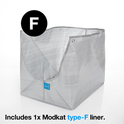 modko Flip Litter Box, White