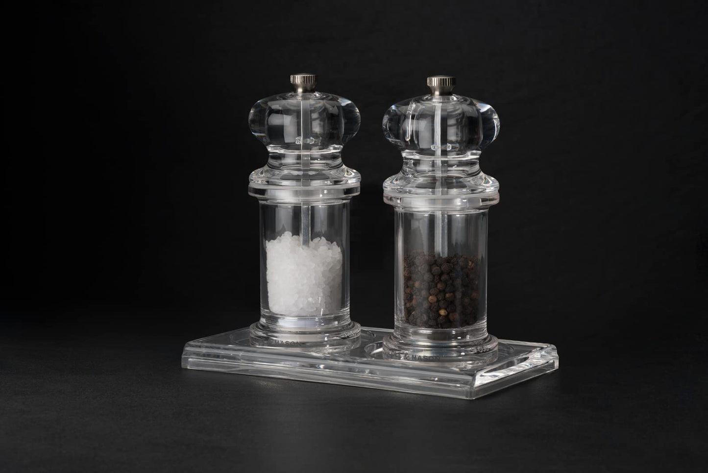 Cole and Mason Salt and Pepper Mill Tray, Acrylic