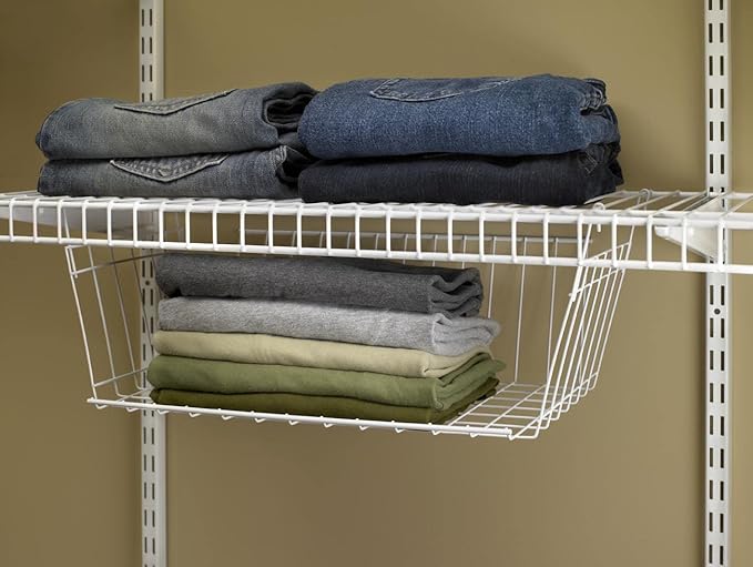 ClosetMaid Wire Hanging Shelf Basket