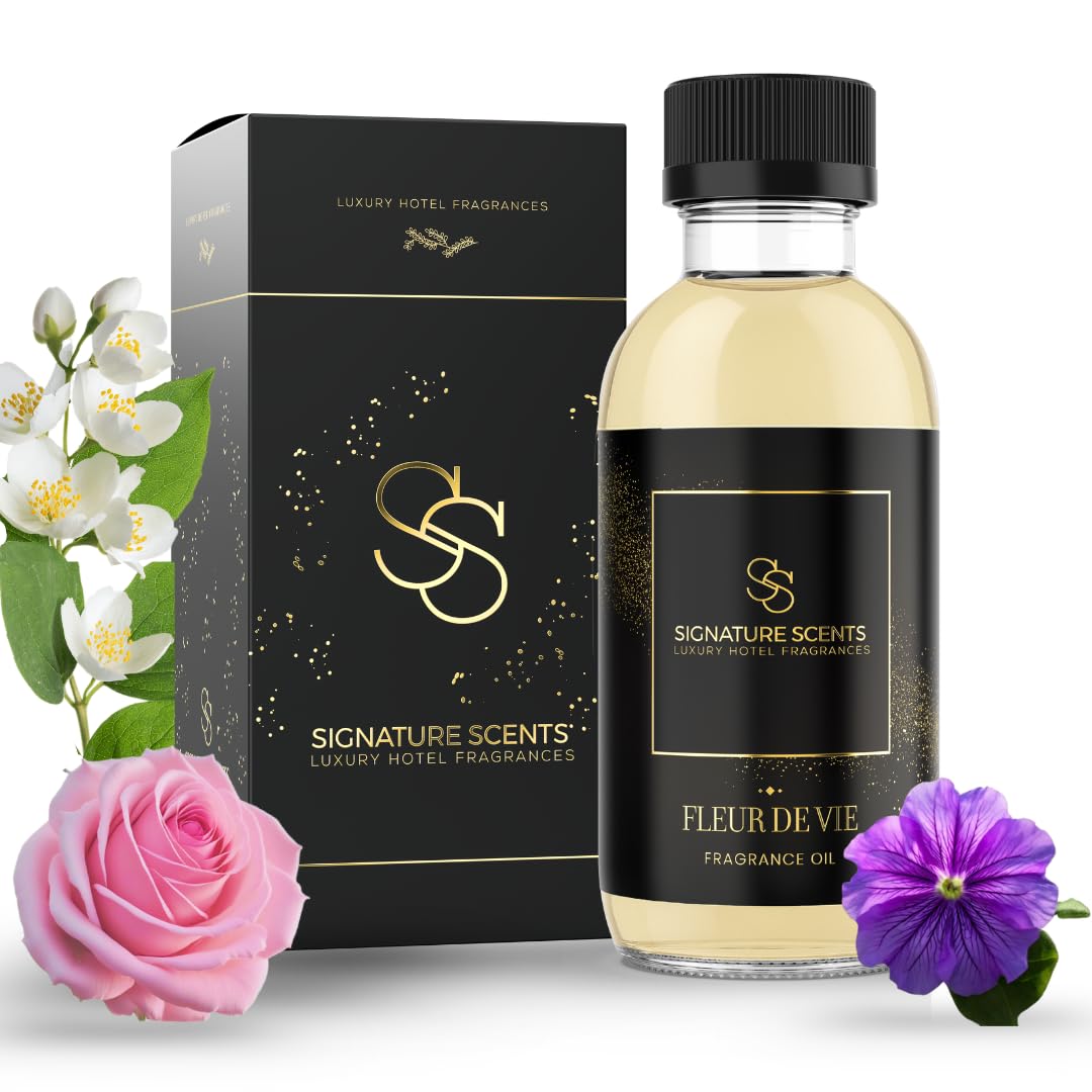Luxury Hotel Diffuser Oil for Hotels and Homes - Aromatherapy Oils for use with an Essential Oil Diffuser at Home - Fragrance-Scent Diffuser Oil Blend (Winter Spruce) 4.05fl oz (120ml)