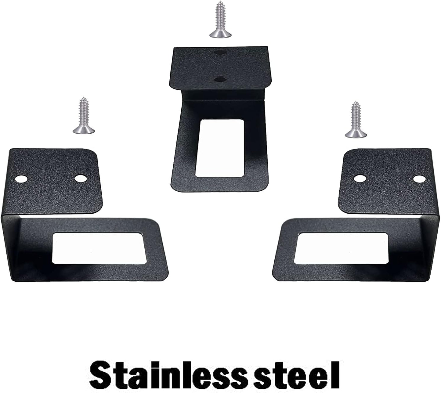 (3) Laptop Holder Under Desk Laptop Mount Organizer Rack Storage Shelf, Add On Under Table Laptops, Keyboard, Routers, Modems, Cable Box, Network Switch & More, Desk Accessories