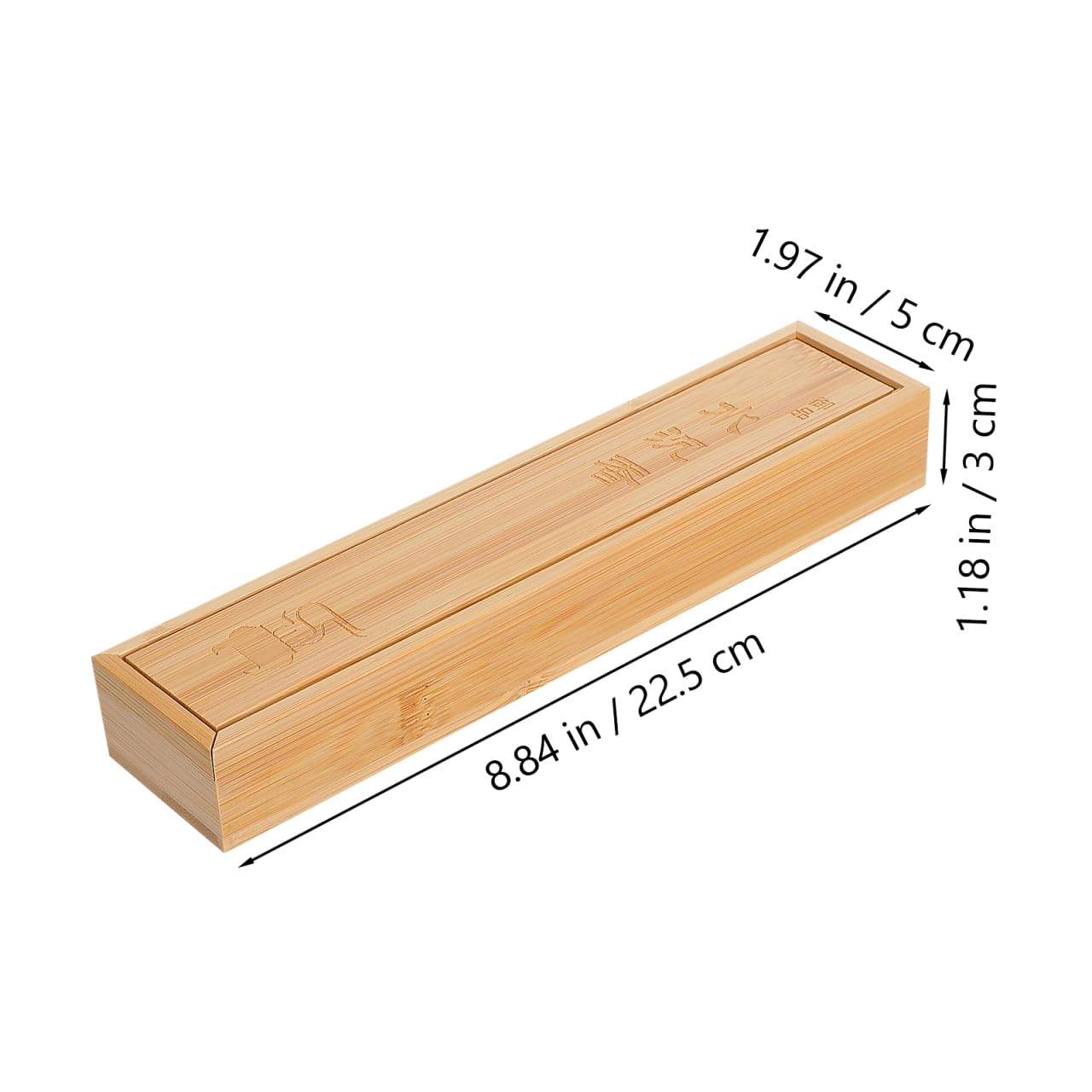 COHEALI Natural Bamboo Incense Holder and Storage Box, Incense Stick Burner with Ash Catcher, 8.85" Portable Case for Meditation, Yoga, Aromatherapy & Zen Home Decor