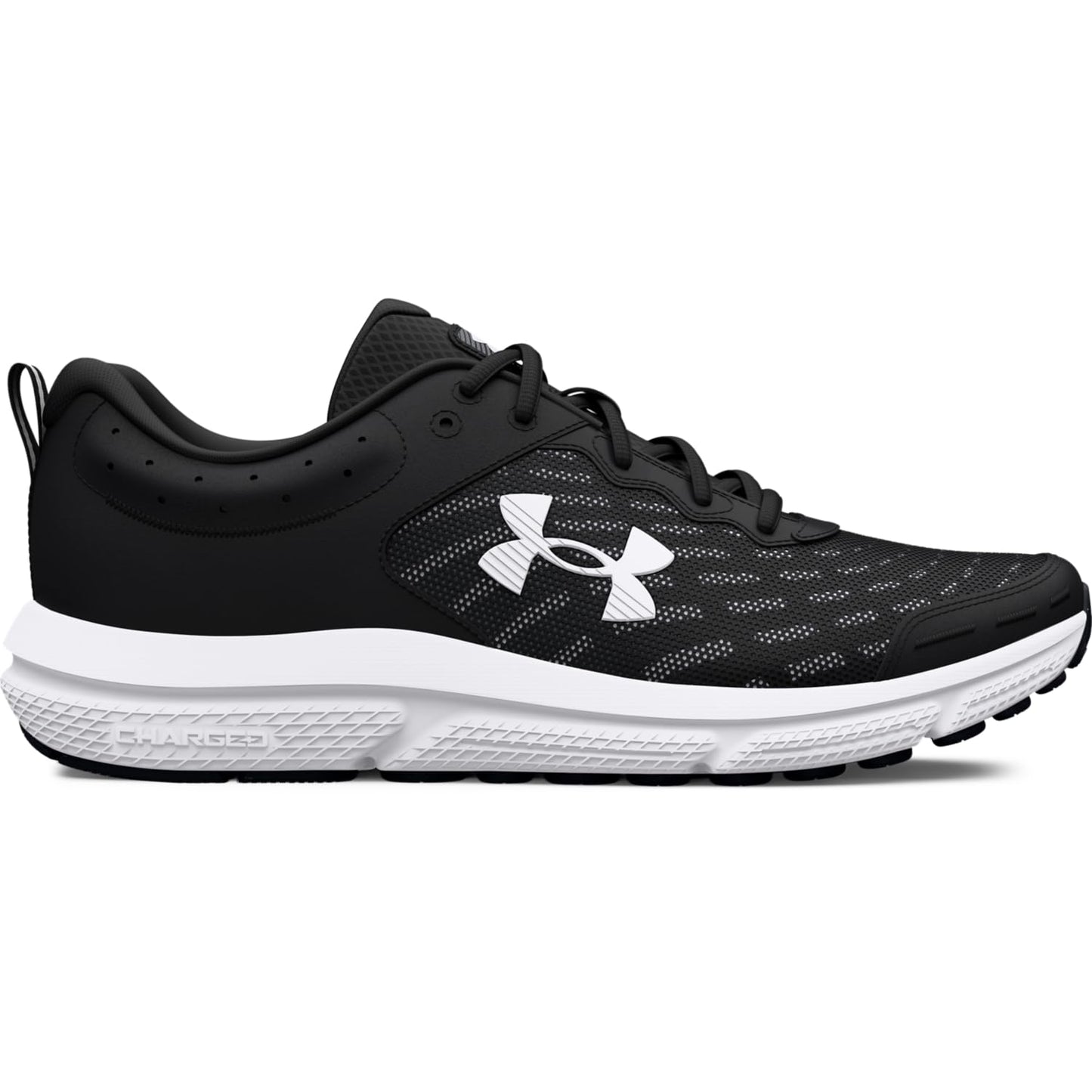 Under Armour Men's UA Charged Assert 10 Running Shoe, Black, 11 UK