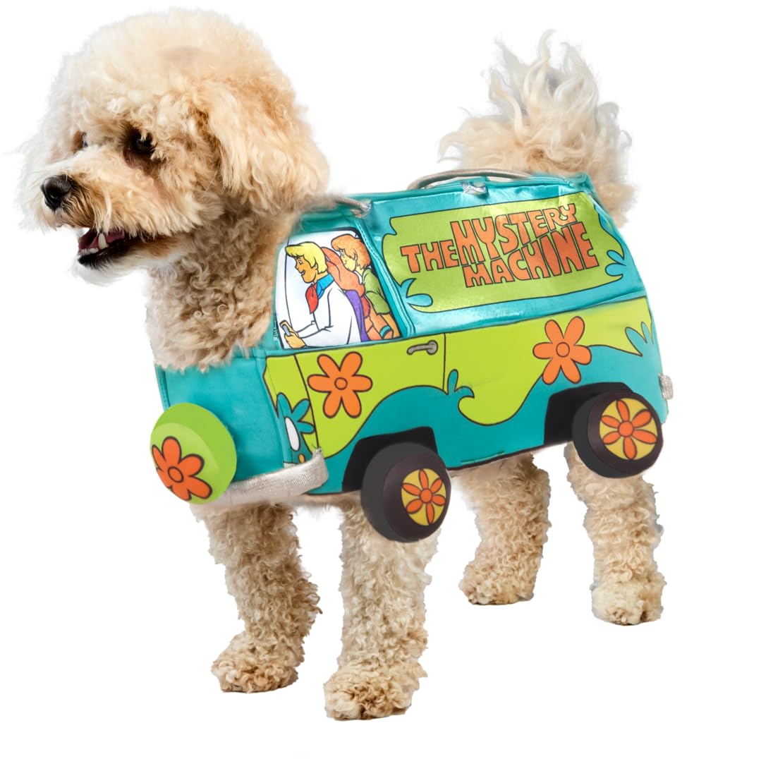 Scooby-Doo: The Mystery Machine Pet Costume for For Dogs or Cats by Rubies, Small