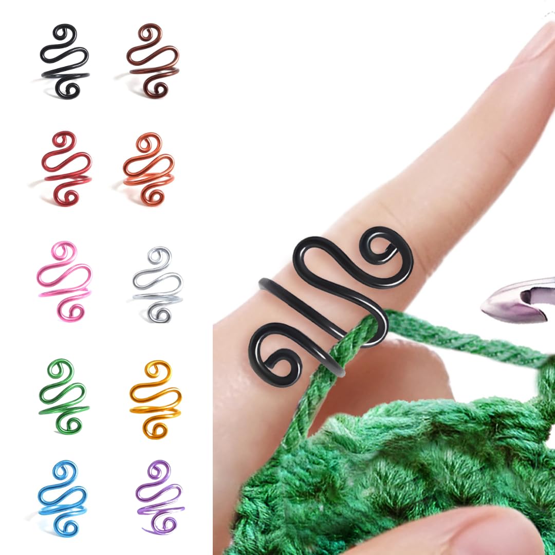 Handmade Crochet Tension Ring, Yarn Tension Ring For Crochet, Crochet Gifts For Crocheters, Mothers Day Gifts For Mom, Gifts For Women, Retirement Gift For Woman, Retirement Gifts