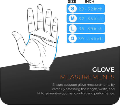 eatasty Disposable Gloves, Pack of 1000, Blue Nitrile Gloves, Powder-Free, Latex-Free, Strong with Textured Grip, Multipurpose for Food Handling, Cleaning, Automotive & DIY