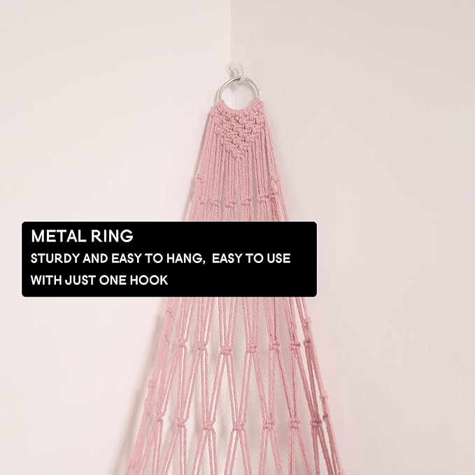 Stuffed Animal Hammock Corner Hanging Net