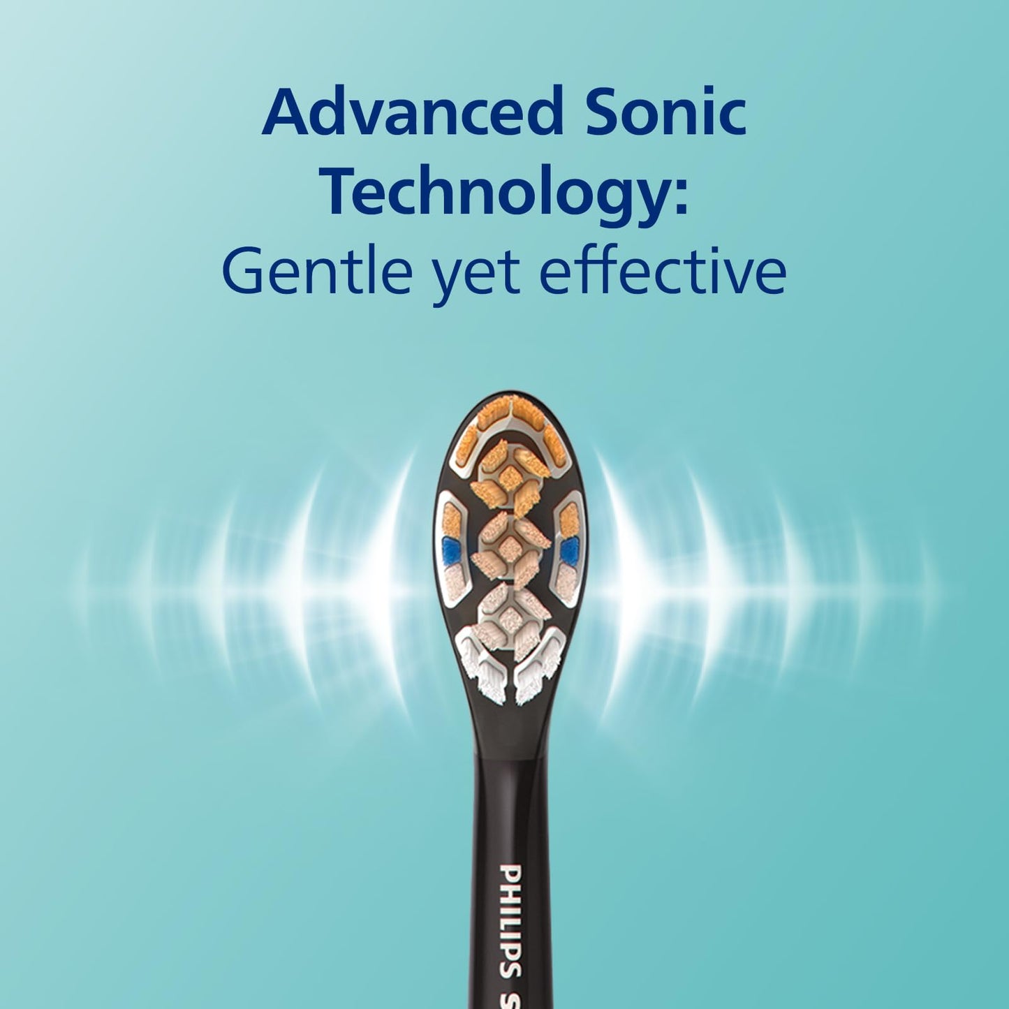 Philips Sonicare DiamondClean Smart 9300 Electric Toothbrush, Sonic Toothbrush with App, Pressure Sensor, Brush Head Detection, 4 Brushing Modes and 3 Intensity Levels, White, Model HX9903/05