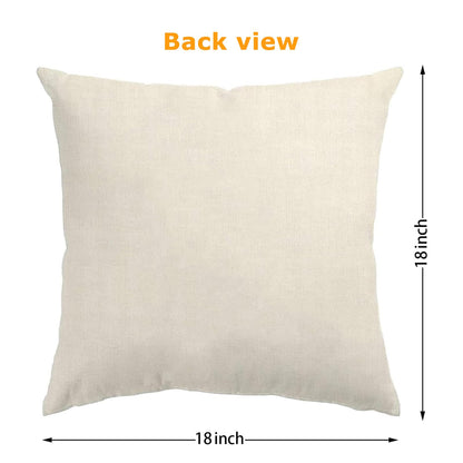 ONFAON Christmas Decorations - Christmas Pillow Covers 18x18 Set of 4,Farmhouse Christmas Throw Pillow Covers Set for Home Bedroom Sofa Couch