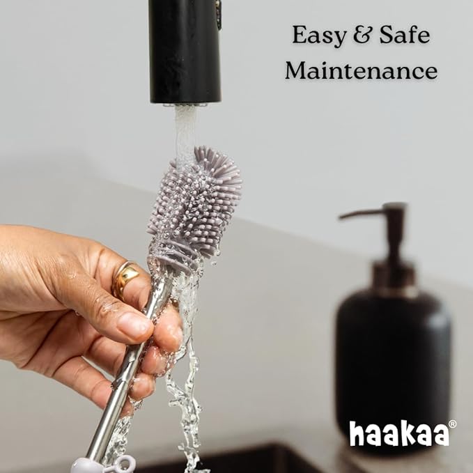 Haakaa Silicone Cleaning Brush – Household Cleaning Brushes