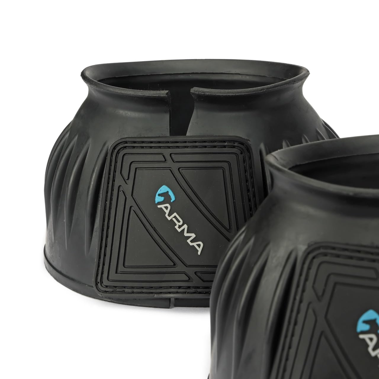 Shires ARMA Touch & Close Over-Reach Boots Large Black
