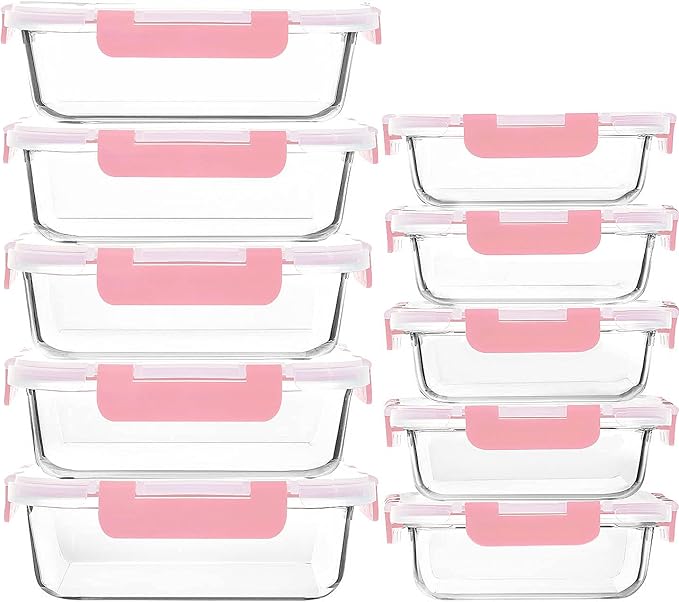 M MCIRCO [10-Pack Meal Prep Containers