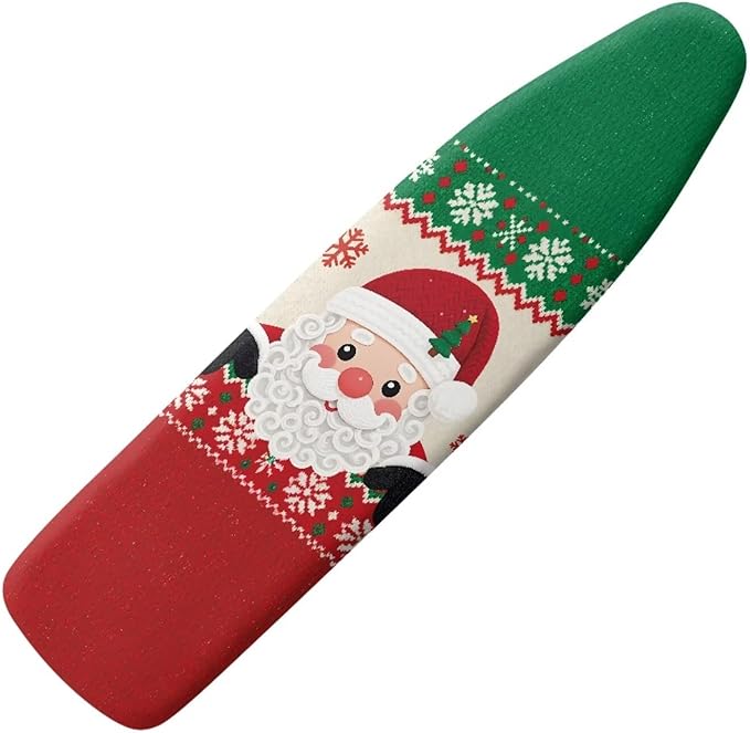 Santa Claus Print Ironing Board Cover 15x54 Inch Household Iron Board Covers