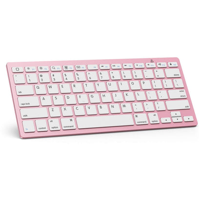 OMOTON Bluetooth Keyboard Compatible with iPad 10th Generation, iPad 10.2 (9th/8th/7th), iPad Pro 13/12.9/11 inch, iPad Air/Mini and More iOS Devices, White