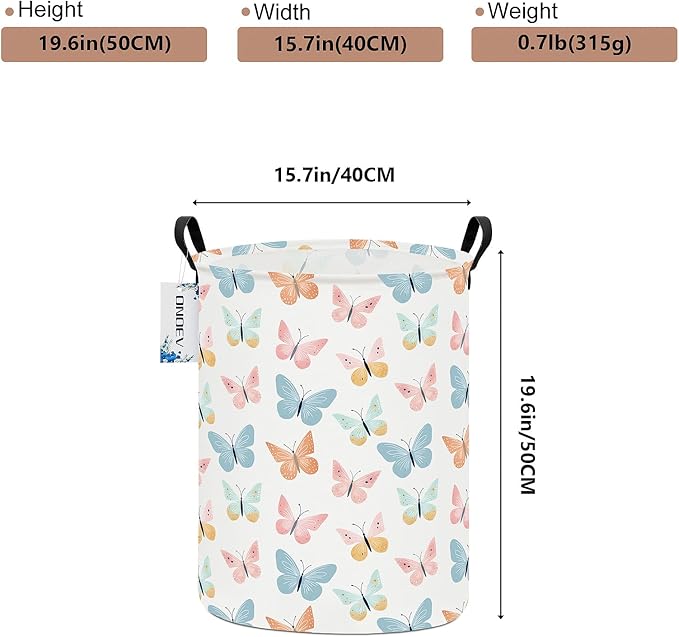 Round waterproof laundry basket, laundry Hampers