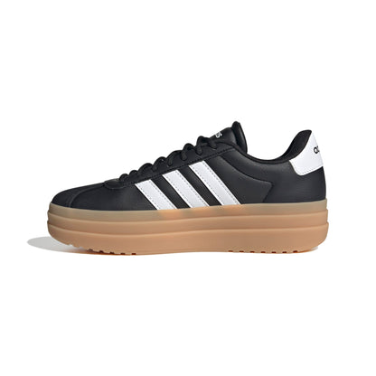 adidas Women's VL Court Bold Shoes, core Black/FTWR White/Cyber met., 6 UK