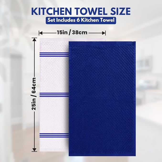 Infinitee Xclusives 100% Cotton Kitchen Towels