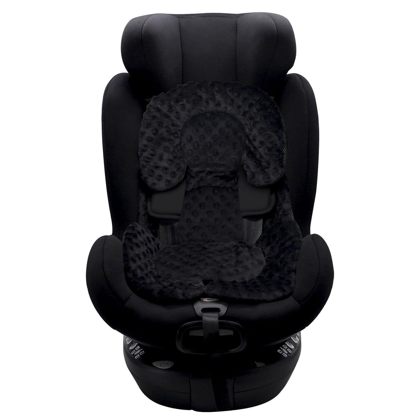KAKIBLIN Infant Car Seat Insert,Baby Carseat Head & Body Support for Newborn, 2-in-1 Reversible Car Seat Cushion, Soft Stroller Cushion Insert for Bouncer, Strollers, Swing
