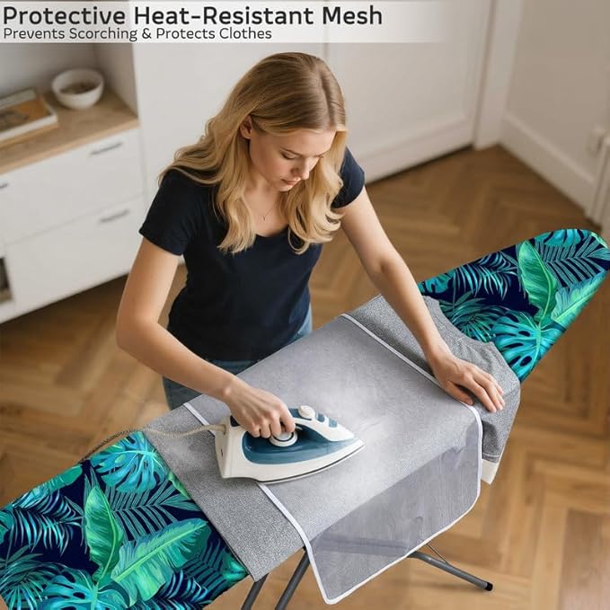 FIOBEE Ironing Board Cover and Pad Extra Thick Iron Board Pad