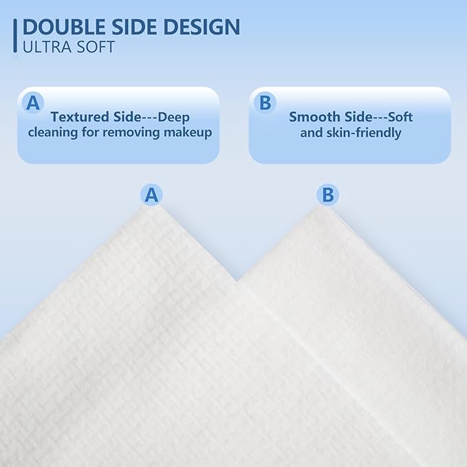 Disposable Face Towels Travel, Ultra Soft Facial Towels
