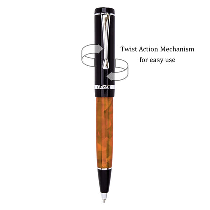 Conklin Duragraph Gel Pen Orange Nights | Luxury Gel Pen with Refillable Ink | Smooth Writing, Premium Quality, Elegant Design