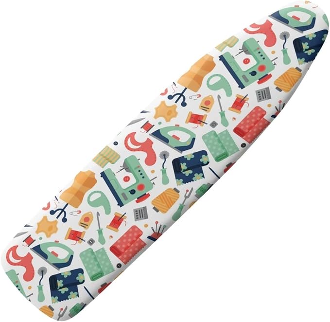 Cartoon Sewing Print Ironing Board Cover Cute Sewing Tailoring Craft Tool